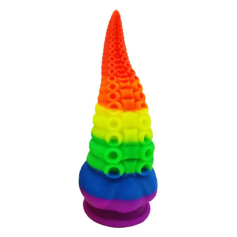 Amazon hot selling squid whiskers anal dildo