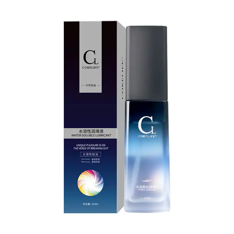 Water and oil mixed lube for shower sex