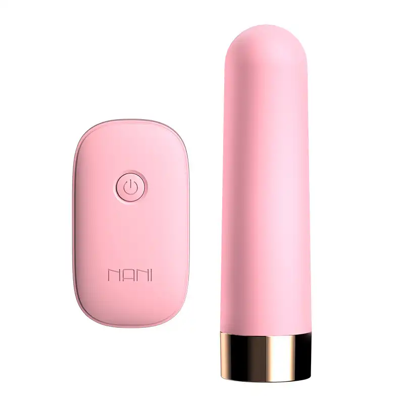 Pink wireless remote control bullet vibrator