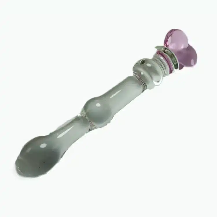 Heart Glass Butt Plug