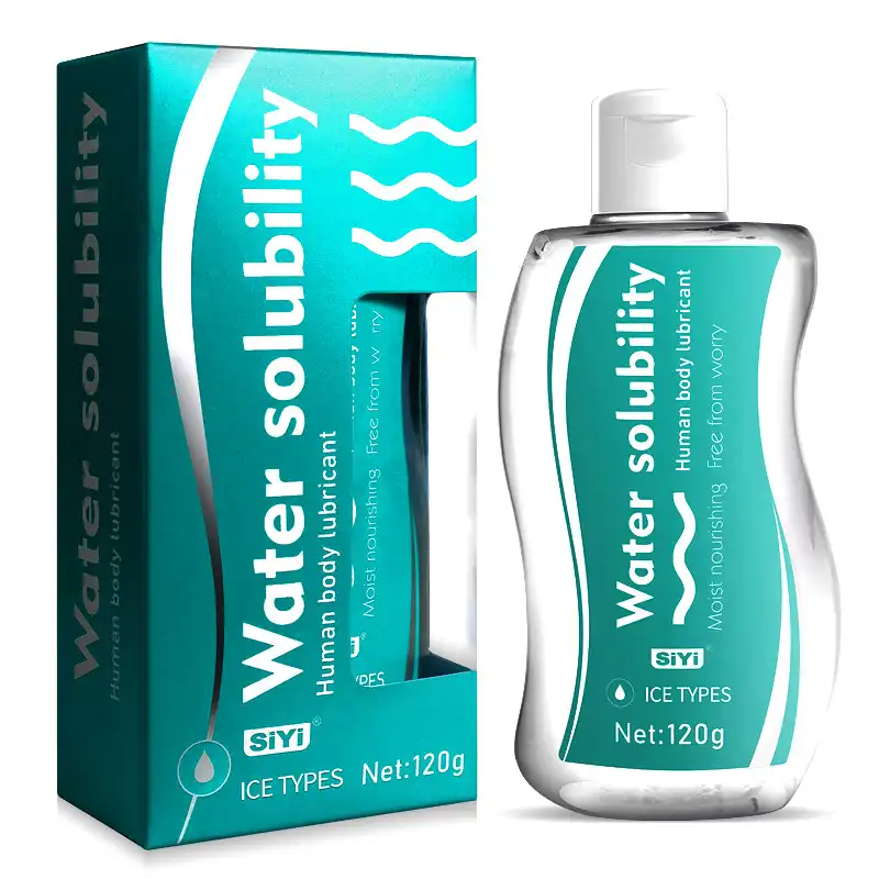 Ice-feeling silicone lubricant