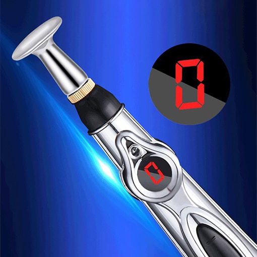 The intensity display of a silver electro pen