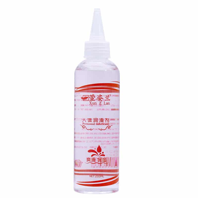 Water based 200ml lubricant for anal