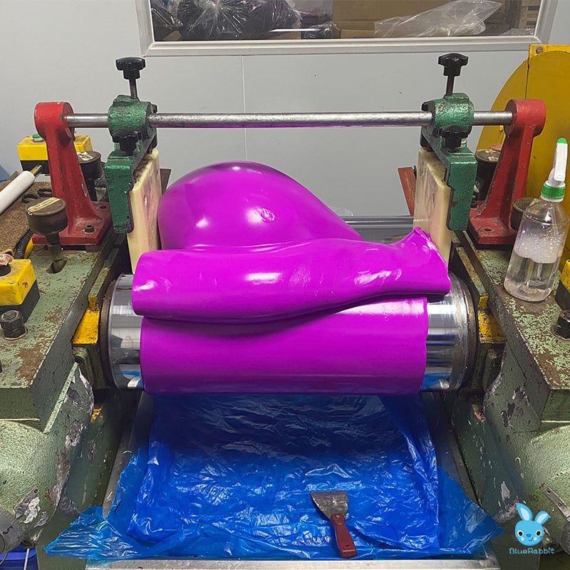 Silicone colours mixed with new colours