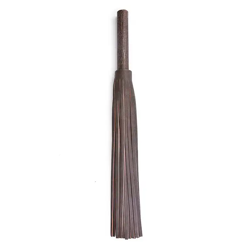 Brown flogger leather