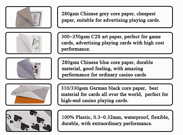 material of sex card game