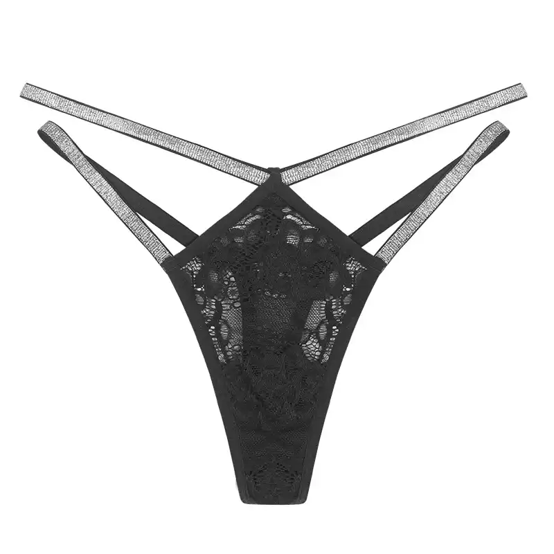 Black G String Women