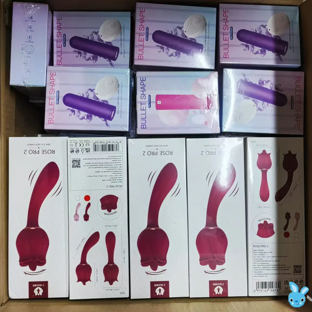 rose vibrators packages