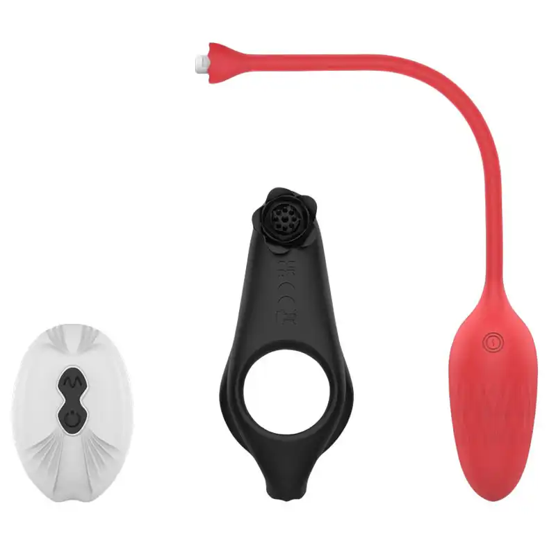 Remote control couples vibrator