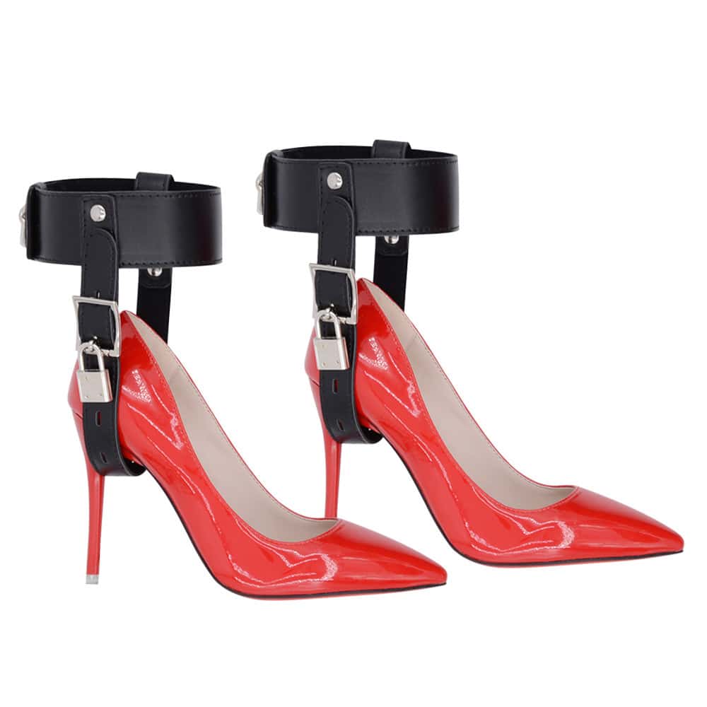Leather Ankle Cuffs
