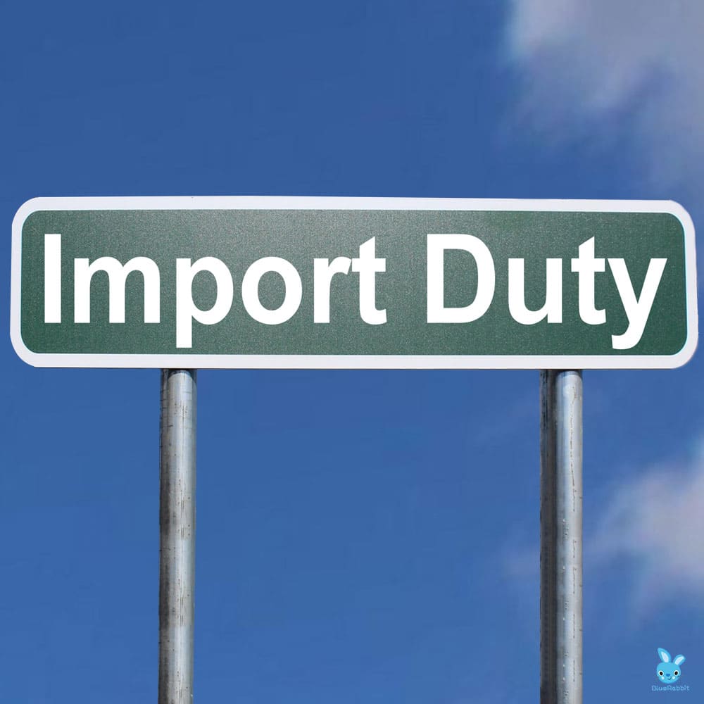 Sex toys Import duty tax