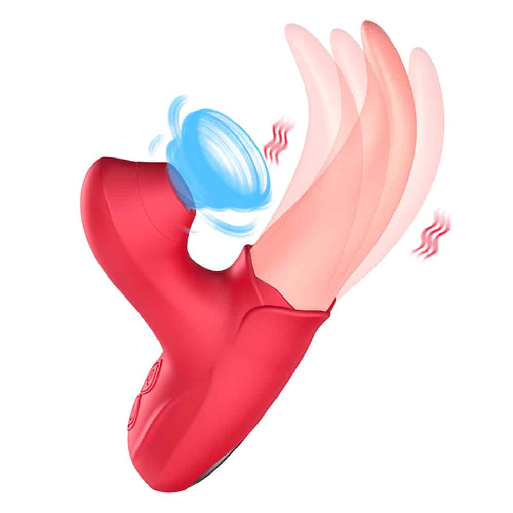 sucking licking vibrator