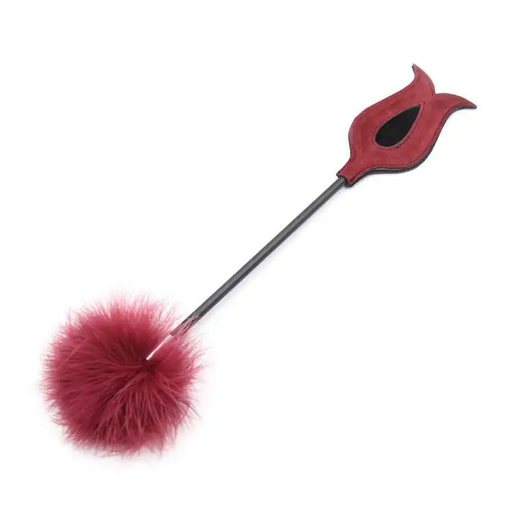 feather tickler with racket