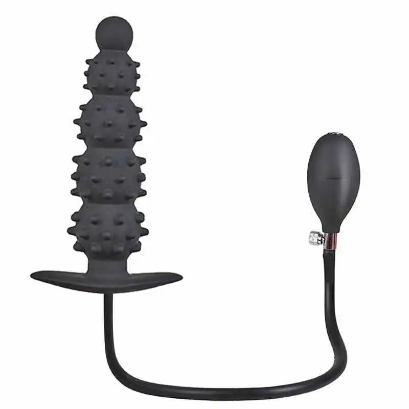 Black Inflatable Dildo