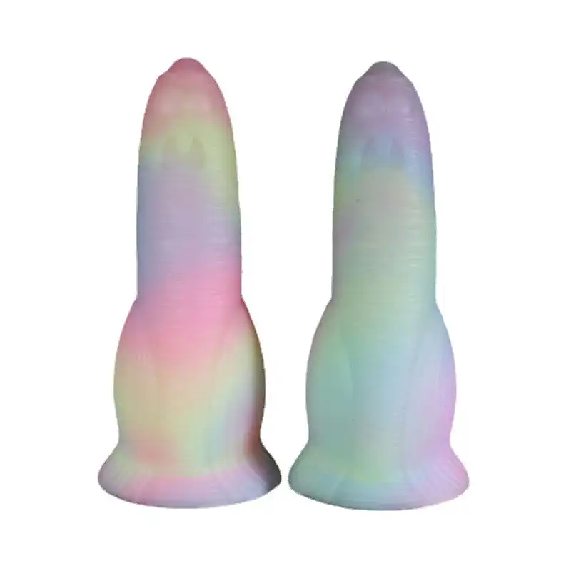 Elephant trunk frog appearance glow-in-the-dark butt plug
