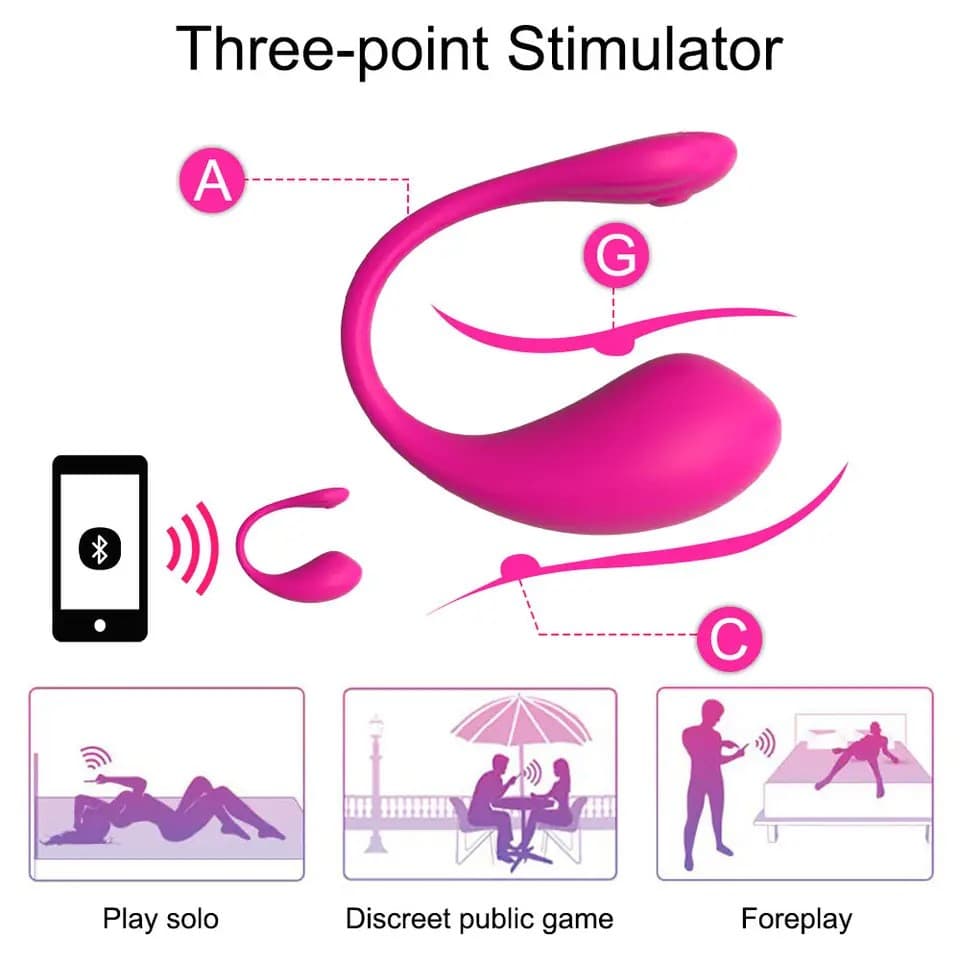 Bluetooth Music Controlled Egg Vibrator