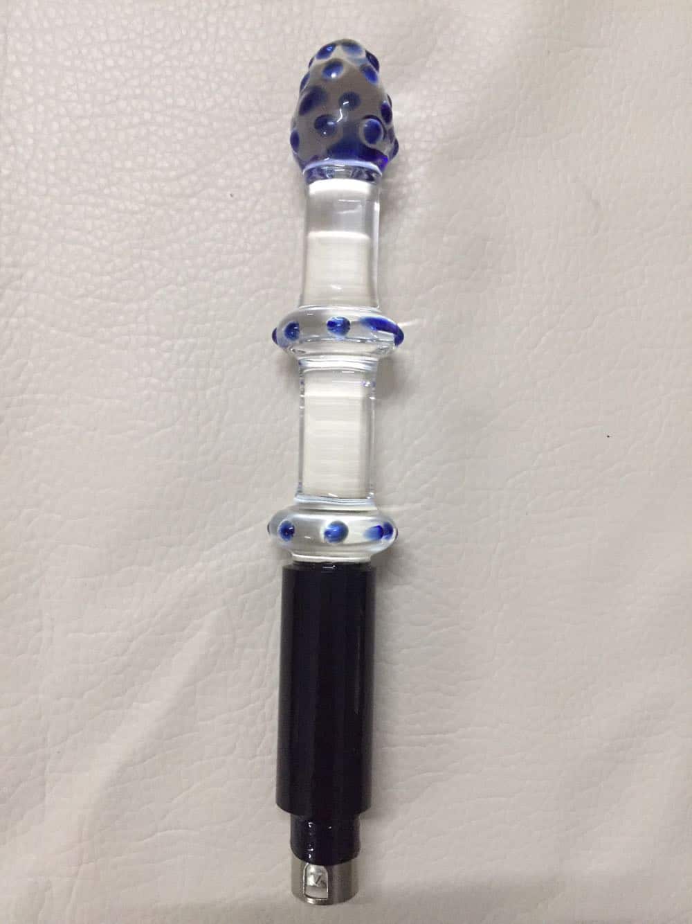 glass anal dildo attachment