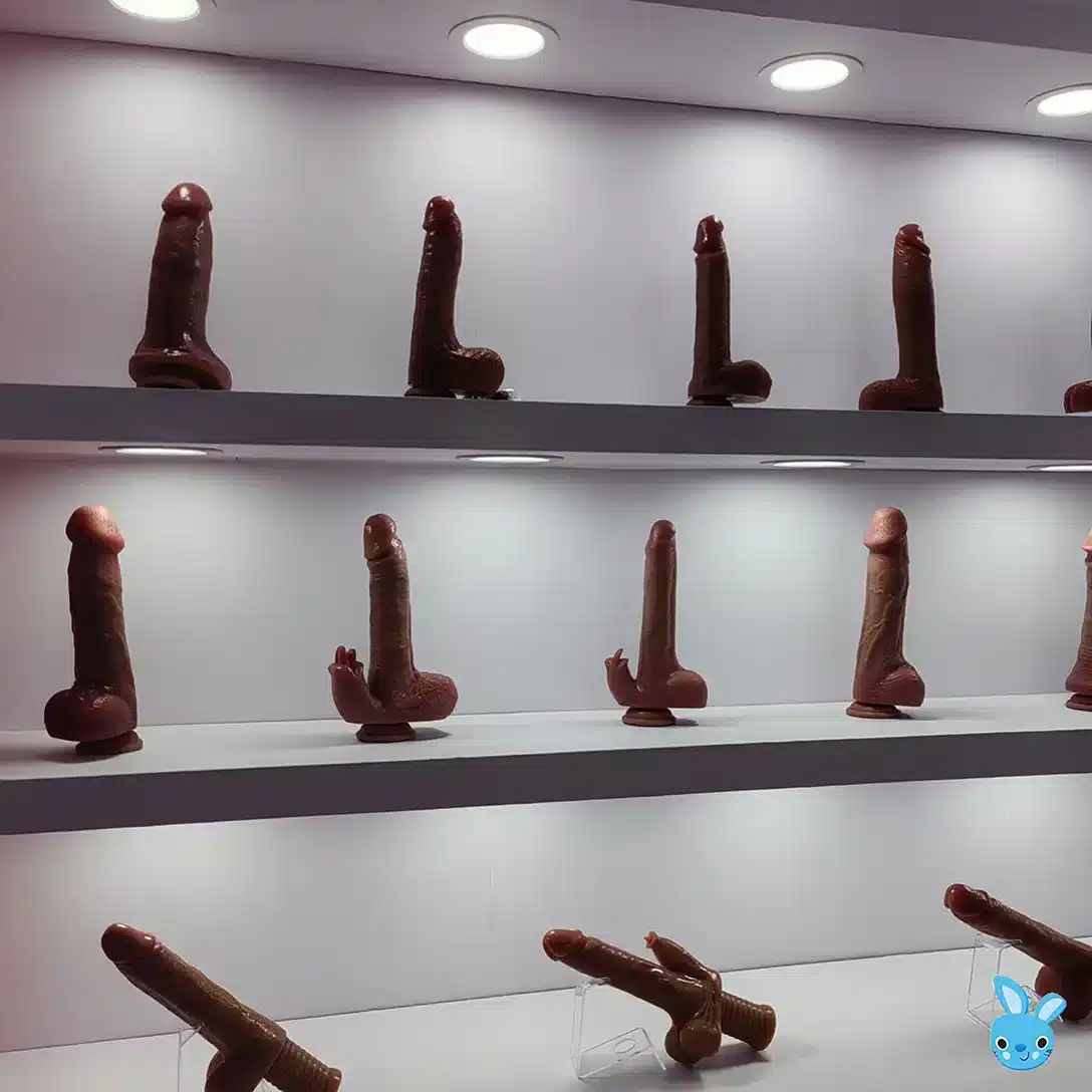 Realistic dildos show