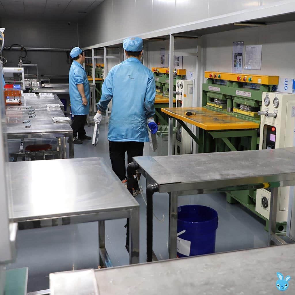 Silicone Molding workroom