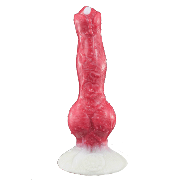 Ejaculatable realistic dog dildo