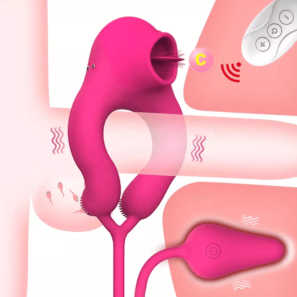 Multi function cock ring