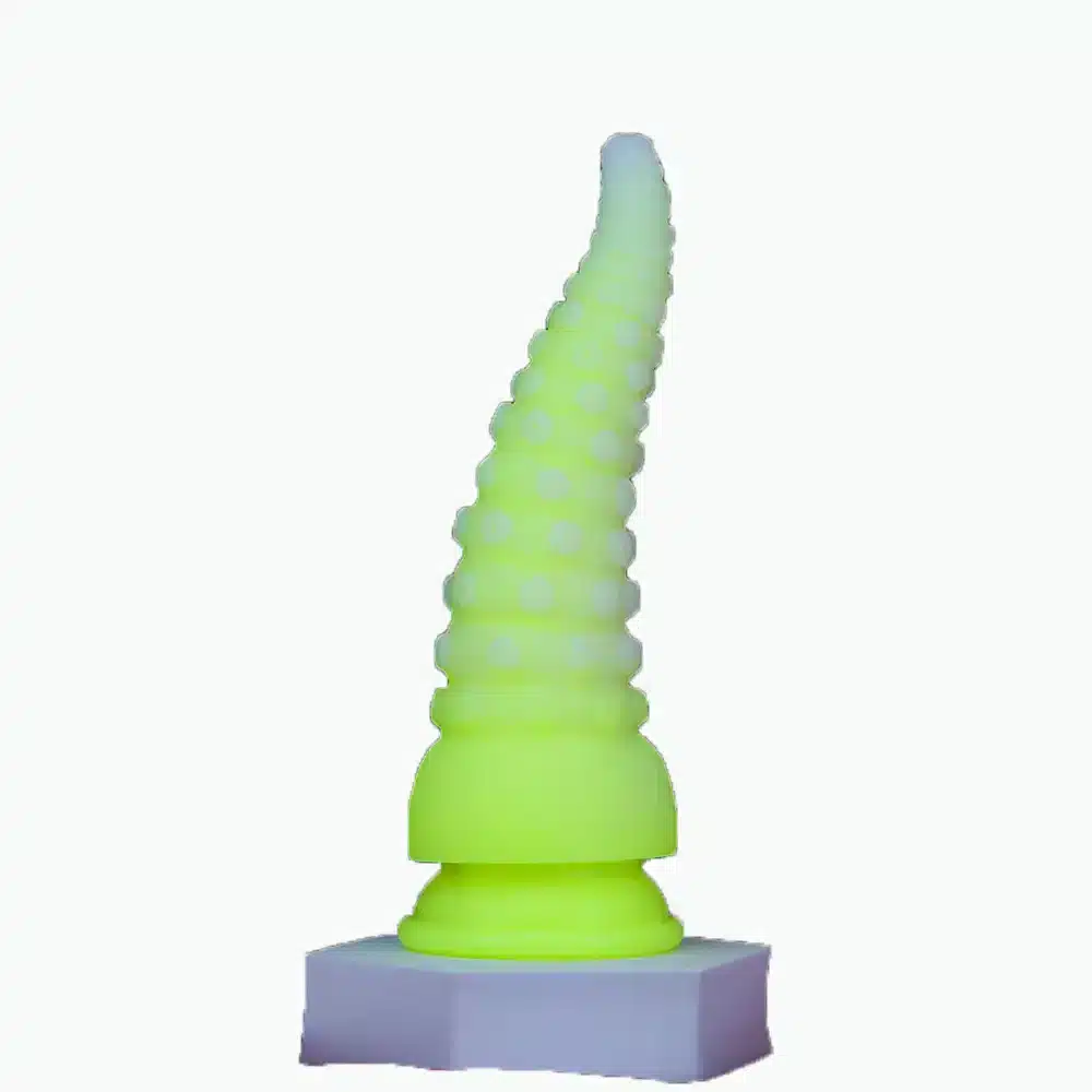 Luminous Green Tentacle Dildo