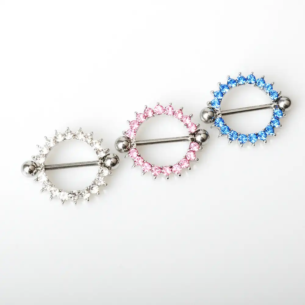 Circular Nipple Bar Jewelry