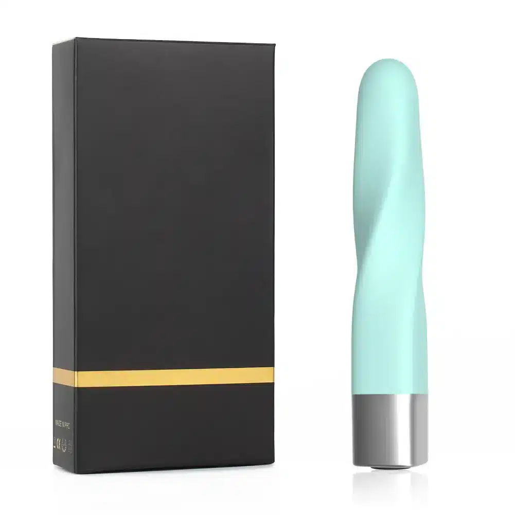 Blue lipstick vibrator rechargeable