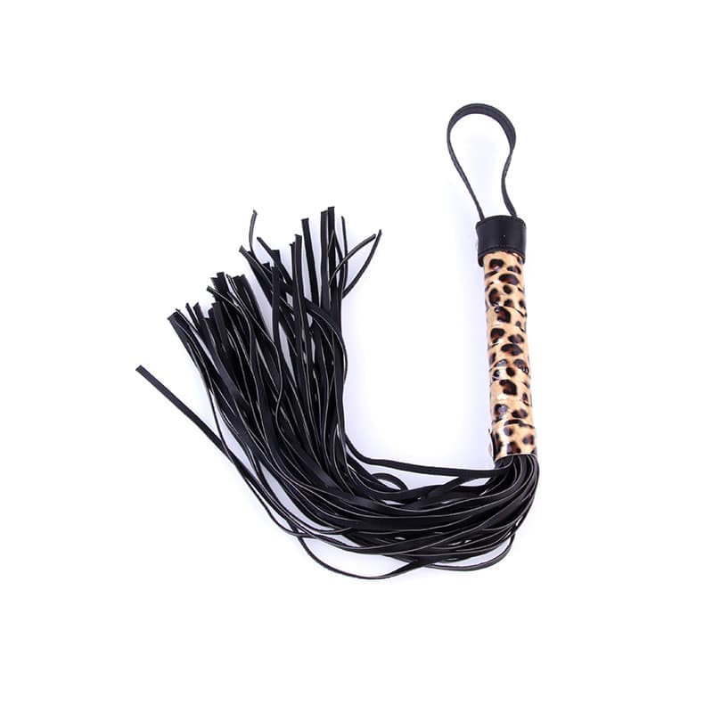 Leopard Handle Bedroom Whip