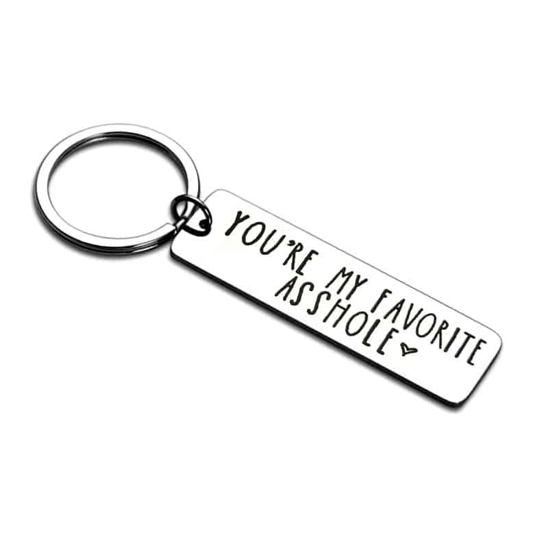 Dirty Words Keychain