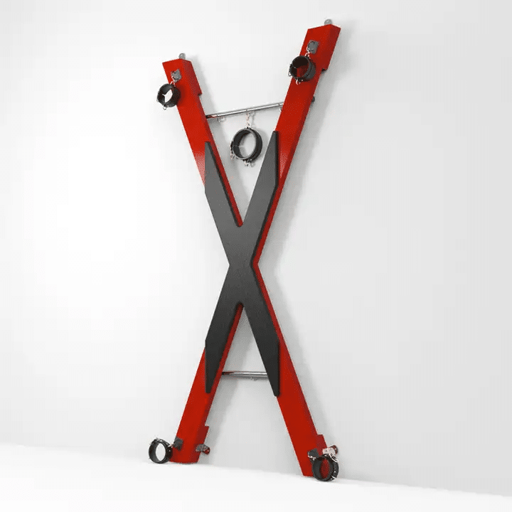 Six Point St. Andrews Cross BDSM Dungeon Furniture
